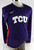 2023 Texas Christian TCU Frogs Blank Game Used Purple Jersey Volleyball L 084