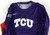 2023 Texas Christian TCU Frogs Blank Game Used Purple Jersey Volleyball L 084