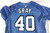 2025 Washington Nationals Josiah Gray #40 Game Issued Blue Jersey City Connect 6
