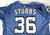2025 Washington Nationals CJ Stubbs #36 Game Issued Blue Jersey City Connect 9