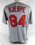 2025 St. Louis Cardinals Cooper Hjerpe #84 Game Issued Grey Jersey 46 503