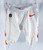 2025 Cleveland Browns Dillon Gabriel #8 Game Used White Football Pants Size 32