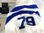 2012 Indianapolis Colts Antonio Garcia #79 Game Issued Pos Used White Jersey 9