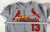 2025 St. Louis Cardinals Michael Helman #13 Game Issued Pos Used Grey Jersey 4