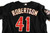 2008 Arizona Diamondbacks Connor Robertson #41 Game Used Black Jersey 10 P 0