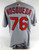 2025 St Louis Cardinals Oddanier Mosqueda #76 Game Issued Pos Used Grey Jersey 5