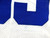 2020 Dallas Cowboys Deante Burton #33 Game Used White Jersey 40 806