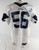 2025 Dallas Cowboys Cooper Beebe #56 Game Used White Practice Jersey 58 435