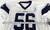 2025 Dallas Cowboys Cooper Beebe #56 Game Used White Practice Jersey 58 435