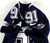 2020 Dallas Cowboys Carlos Watkins #91 Game Used Navy Jersey 46 808