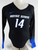 2022 Boise State Broncos #14 Game Used Black Jersey Volleyball M DP105780