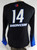 2022 Boise State Broncos #14 Game Used Black Jersey Volleyball M DP105780