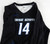 2022 Boise State Broncos #14 Game Used Black Jersey Volleyball M DP105780