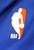 2025-26 Detroit Pistons Colby Jones #00 Game Used Blue Basketball Shorts Size 38