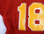1980s IUPUI Metros #18 Game Used Red Baseball Jersey Sand Knit S DP52913