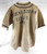 Melvin J Sheffer Estate # Game Used Cream Flannel Jersey 870