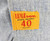 Chaffey #14 Game Used Grey Flannel Jersey 40 871