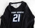 2022 Boise State Broncos #21 Game Used Black Jersey Volleyball L DP105776