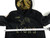 Mens Detroit Lions Authentic Black Hoodie Sweatshirt Salute to Service Nike XL 6