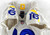 2021 Los Angeles Rams Brandon Wright #16 Game Issued Cream Jersey 40 659