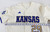 2025 Kansas Jayhawks #29 Game Used White Jersey Gold Baseball 44 652