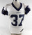2025 Dallas Cowboys Phil Mafah #37 Game Used White Practice Jersey 48 442