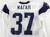 2025 Dallas Cowboys Phil Mafah #37 Game Used White Practice Jersey 48 442