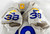 2020 Los Angeles Rams Buddy Howell #38 Game Issued Pos Used Cream Jersey 42 658