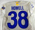 2020 Los Angeles Rams Buddy Howell #38 Game Issued Pos Used Cream Jersey 42 658