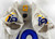 2020 Los Angeles Rams Brandon Polk #19 Game Issued Cream Jersey 38 670