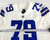 2019 Dallas Cowboys Justin Hamilton #79 Game Issued White Jersey 48 824