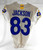 2020 Los Angeles Rams Trishton Jackson #83 Game Issued Cream Jersey 38 674