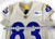 2020 Los Angeles Rams Trishton Jackson #83 Game Issued Cream Jersey 38 674
