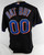 2008 New York Mets Bat Boy #0 0 Game Used Black Jersey 914