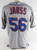2010 New York Mets Dave Jauss #56 Game Used Grey Jersey 48 922