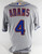 2011 New York Mets Russ Adams #4 Game Issued Pos Used Grey Jersey 46 011