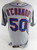 2011 New York Mets Mike O'Connor #50 Game Issued Grey Jersey 48 015