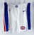 2025-26 Detroit Pistons Colby Jones #00 Game Used Wht Basketball Shorts Size 38