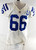 2013 Indianapolis Colts Donald Thomas #66 Game Issued  Used White Jersey 30 P 2