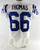 2013 Indianapolis Colts Donald Thomas #66 Game Issued  Used White Jersey 30 P 2