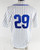 2025 Kansas Jayhawks #29 Game Used White Jersey Baseball 44 599