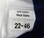 2025 Dallas Cowboys Jalen Brooks #83 Game Used White Practice Jersey 46 448