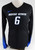 2022 Boise State Broncos #6 Game Used Black Jersey Volleyball L DP105785