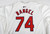 2024 St. Louis Cardinals Julio Rangel #74 Game Issued White Jersey 50 557