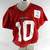 2025 Dallas Cowboys Joe Milton #10 Game Used Red Practice Jersey 50 484