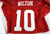 2025 Dallas Cowboys Joe Milton #10 Game Used Red Practice Jersey 50 484