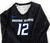 2022 Boise State Broncos #12 Game Used Black Jersey Volleyball S DP105787