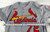 2025 St. Louis Cardinals Gavin Collins #72 Game Issued Grey Jersey 46 574