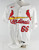2024 St. Louis Cardinals Adam Kloffenstein #66 Game Issued P Used White Jersey 0