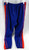 2025-26 Detroit Pistons Colby Jones #00 GameUsed Blue Basketball Warm Up Pants L